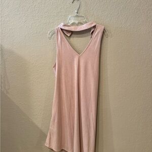 ANDREE BY UNIT Pink Sleeveless Dress